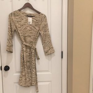 New H&M zebra print dress